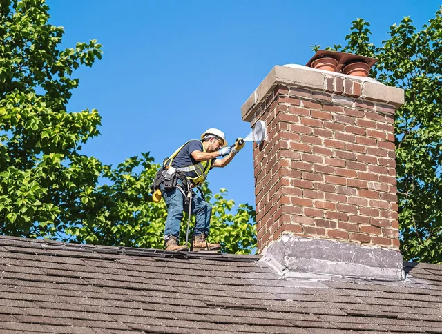Carson Chimney Sweep performing an inspection with advanced tools in Carson, CA