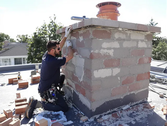 Advanced chimney repair process by Carson Chimney Sweep in Carson, CA